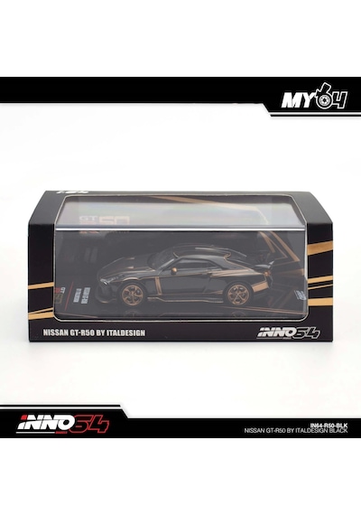 Inno 1/64 Nissan Gt-r50 By Italdesign Black Çok Renkli