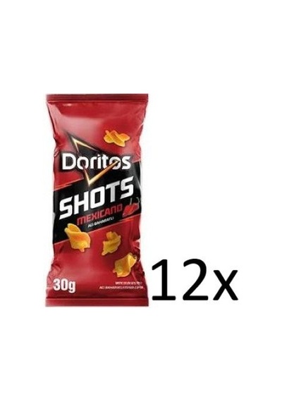 Doritos Shots Acı Baharat 30gr 12 Adet