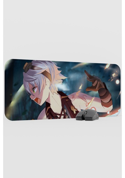Bennett Genshin Impact Anime Gacha V5 - 70x30 Xl Gaming Mouse Pad Fare Altlığı