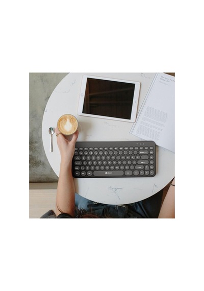 Dexim Kbw002 Retro Daktilo Görünümlü Şık Ve Kullanışlı Pilli Türkçe Bluetooth Q Klavye - Dkb0003