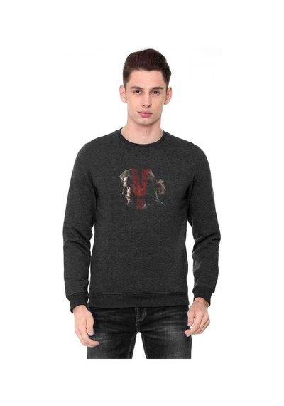 Metal Gear Solid V The Phantom Baskılı Erkek Sweatshirt