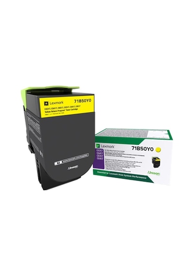 Lexmark Cs517 Sarı Toner 71B50Y0 (2.300 Sayfa )