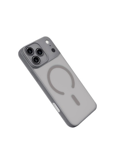 Apple iPhone Uyumlu 17 Pro Max Jota Lensli Magsafe Kapak - Titan Gri İtdark55410