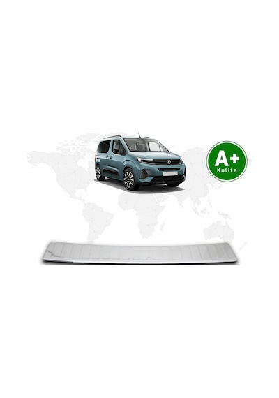 Opel Combo Krom Arka Tampon Eşiği 2024 Model Ve Sonrası