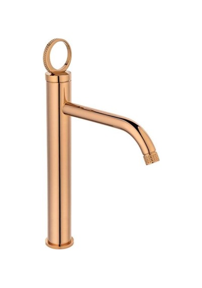 Fk-4023 Parlak Rose Yüksek Lavabo Bataryası Diğer