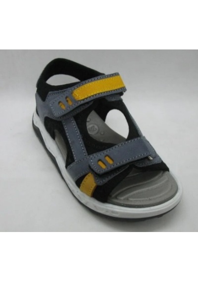 Toddler 386 Doğal Deri Anatomik Taban Çocuk Sandalet 26-30 Gri