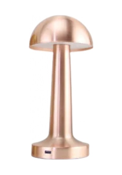 Modern Bronz Mantar Masa Lambası Led Dokunmatik Dekoratif Aydınlatma Çok Renkli