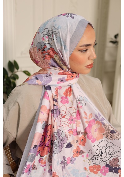 Silk Home Olinda Şal 49004-05 Beyaz
