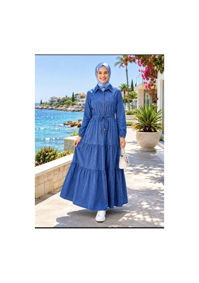 Hb Harma Time Butik Kadın Düğmeli Cepli Bağcıklı Tensel Kumaş Koyu Mavi Kot Elbise Koyu Mavi Koyu Mavi Hb Harma Time Butik Kadın Düğmeli Cepli Bağcıklı Tensel Kumaş Koyu Mavi Kot Elbise Koyu Mavi Koyu Mavi