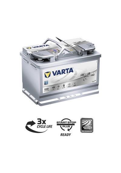 Varta E39 Agm Start Stop Aküsü 70ah