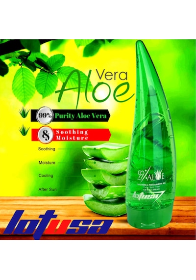 Lotusa Aloe Vera Yatıştırıcı Nemlendirici Jel 250 ML