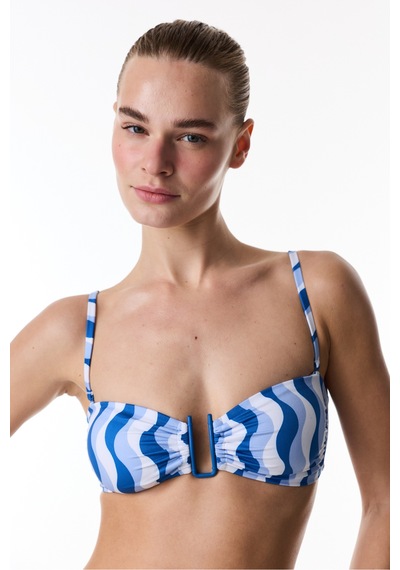 Penti Renkli Gloria Straplez Bikini Üstü