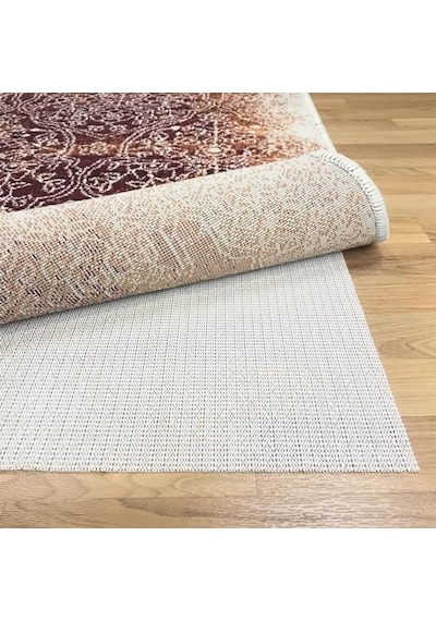 Lateks Halı Kaydırmaz, Kaydırmaz Mat,halı Ve Kilimler İçin Kaydırmaz Halı Matı 60x90 Cm Açik Gri