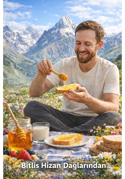 Süzme Çiçek Balı 850gr Ve Toz Propolis 40gr Harika Fırsat Ekonomik Set