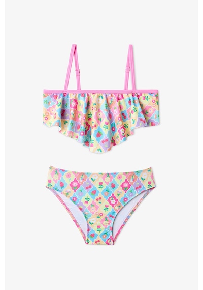 Penti Renkli Kız Çocuk Cute Bandeau Bikini Takımı