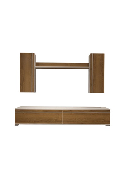 Decoraktiv Eko 7 Mdf Std Tv Ünitesi Tv Sehpası - Beyaz Pera Beyaz - Meşe