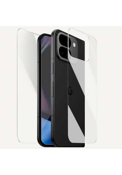 Google Pixel 9 Pro Fold Uyumlu Ön+arka Body Şeffaf Ultra Koruyucu Nano Jelatin