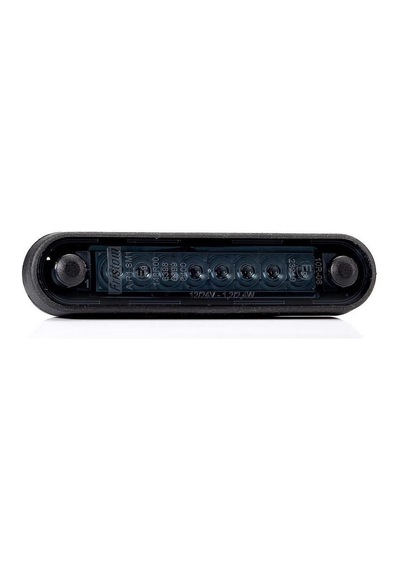 Frıstom 12v-36v Parmak Lamba 8-ledli Kablolu Şeffaf-kırmızı 120 28 Mm