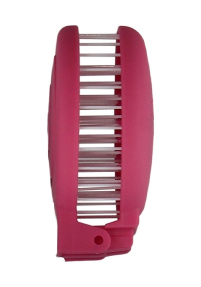 Proco Proco Beauty Makaron Saç Fırçası-üç Boyutlu 3d Esnek Aynalı Çanta Boy Saç Fırçası-compact Detangler 89769126