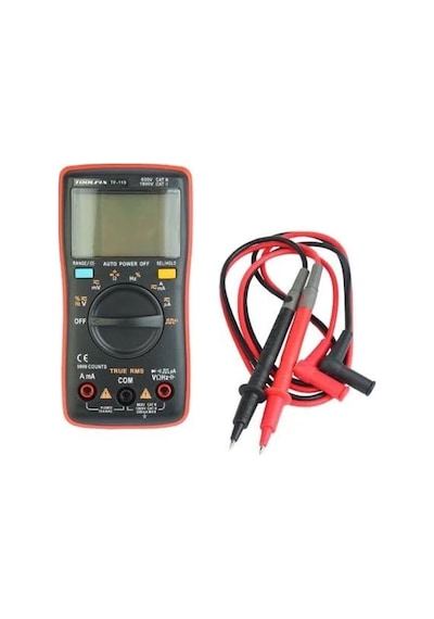 Toolfıx Tf-119 True Rms Dijital Ölçü Aleti Ncv Özellikli Profesyonel Multimetre
