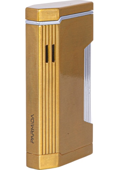 Çift Torch Pürmüz Gold-gümüş Metal Puro Çakmağı - Tr7899