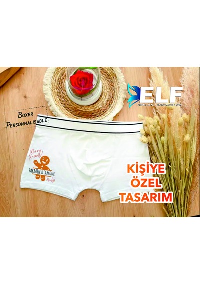 Kişiye Özel Kurabiyeli Boxer Resimdeki Renk