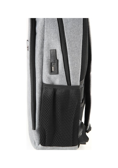 Ççs 51433 Laptop Bölmeli Sırt Çantası Gri