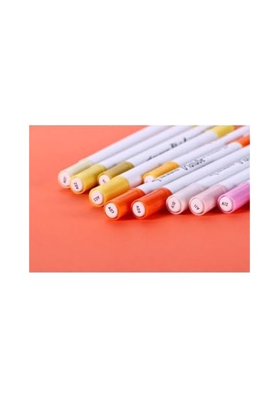 Çift Taraflı Brush Pen 60 Lı Marker Kalem Seti Bullet Jurnal Mandala Eskiz Boyama Seti