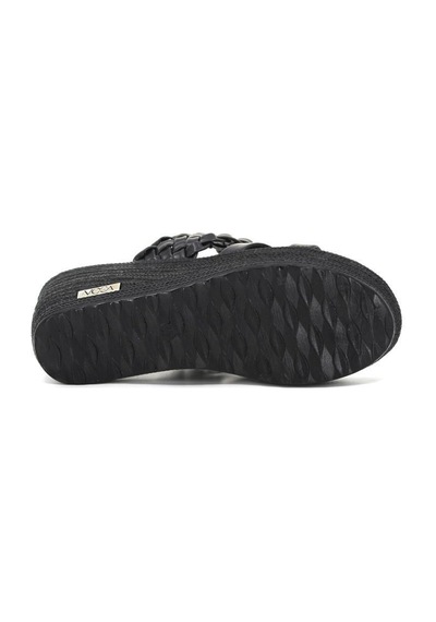 Voga 2026 Dolgu Topuk Comfort Casual Kadın Terliği 001