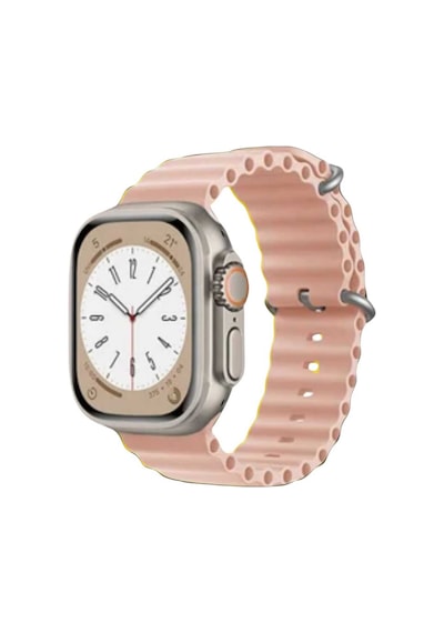 Apple Uyumlu, Watch  2/3/4/5/6/7/8/9/se/ultra 42mm 44mm 45mm 49mm ocean Silikon Loop Kordon