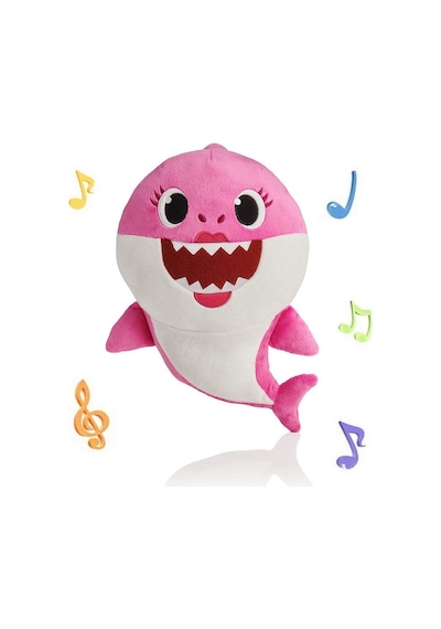 Baby Shark Mommy Shark İthal Müzikli Oyuncak Peluş 30 CM