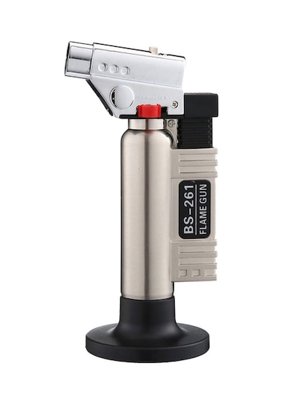 Bs-261 Bütan Gaz Torch Pürmüz Mavi Alev Çakmak Çok Renkli
