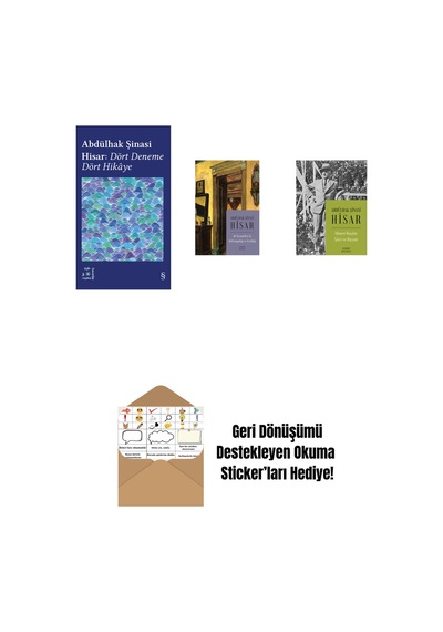 Everest Açıkhava 42 - Dört Deneme Dört Hikâye + Ali Nizami Bey İn Alafrangalığı Ve Şeyhliği Kitap Boy + Ahmet Haşim: Şiiri Ve Hayatı + Okuma Sticker'ları
