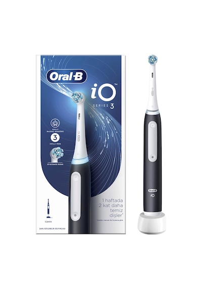 Oral-B İO 3 Şarjlı Siyah Diş Fırçası