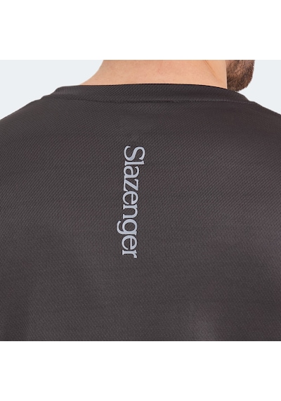 Slazenger ODALIS I Erkek  Koyu Gri Tişört