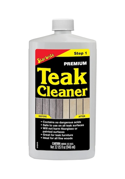 Starbrite - Premium Tik Temizleyici - 1. Adım 950 Ml : Zımparaya Son, Grileşmiş Ahşaplarını