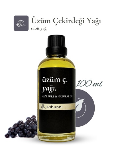 Sabunal Üzüm Çekirdeği Yağı 100 ML Cilt Ve Tırnak Doğal Bakım Yağı