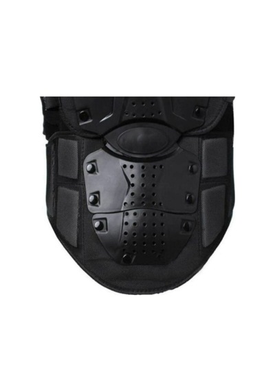 Motoanl Siyah Body Armor Fileli Yazlık Full Koruma Omuz Sırt Dirsek Göğüs Karın Koruma Cross Motorcu Montu