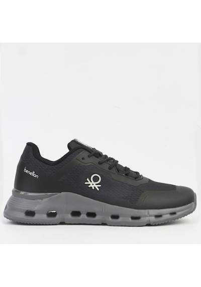 United Colors Of Benetton Benetton 11053 Erkek Günlük Sneaker Ayakkabı Siyah Siyah