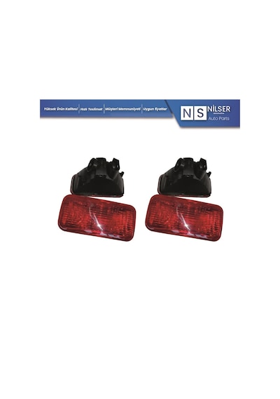 Mitsubishi Lancer Tampon Reflektör Arka Sag-Sol (Takim) 2003-2005 516206477