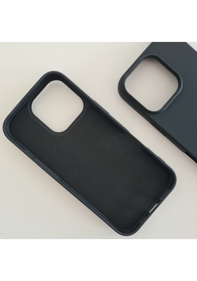Apple Uyumlu iPhone 16 Pro Max 6.9inç Lansman İçi Kadife Silikon Kılıf
