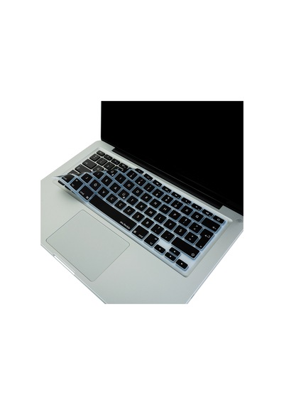 F Klavye Apple Uyumlu MacBook Air Pro Kılıf Koruyucu Daktilotip Eski Usb'li Model 2008/2017 İle Siyah