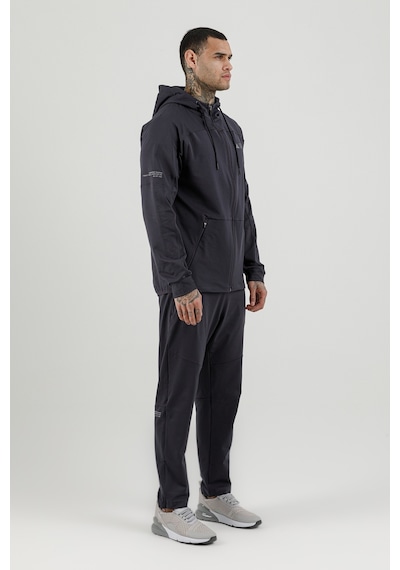 Airlife Sportswear Tam Boy Fermuarlı Erkek Kapüşonlu Eşofman Takımı Lacivert