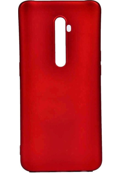 Oppo Reno 2 Kılıf Zore Premier Silikon Kapak Kırmızı