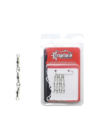Captain 5100 3 Zincir Fırdöndü 5li Paket Nikel Standart - 20