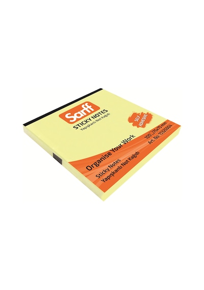 SARFF 75x75mm SARI NOT KAĞIDI 100YP