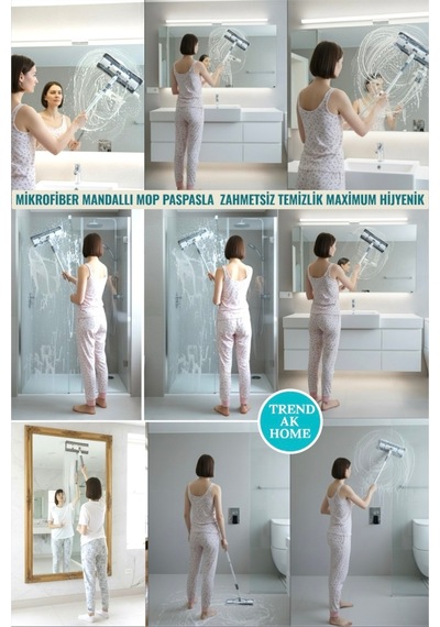 Mikrofiber Mandallı Mop Mandallı Bez Tutucu, Sapsız Gönderilecektir 11102 - 691519099