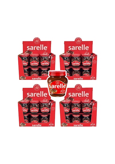 Sarelle Mini Kakaolu Fındık Ezmesi 50 Gr X 48 Adet 12 Li X 4 Kutu