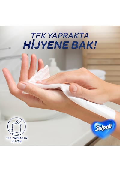 Selpak El ve Yüz Havlusu Kutulu Mermer Desen 10 x 80'li