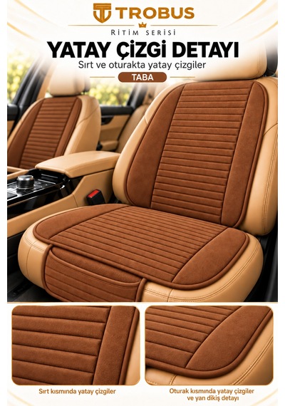 Trobus Ritim Audi A3 2016-2020 Baby Face 7'li Koltuk Minderi Taba